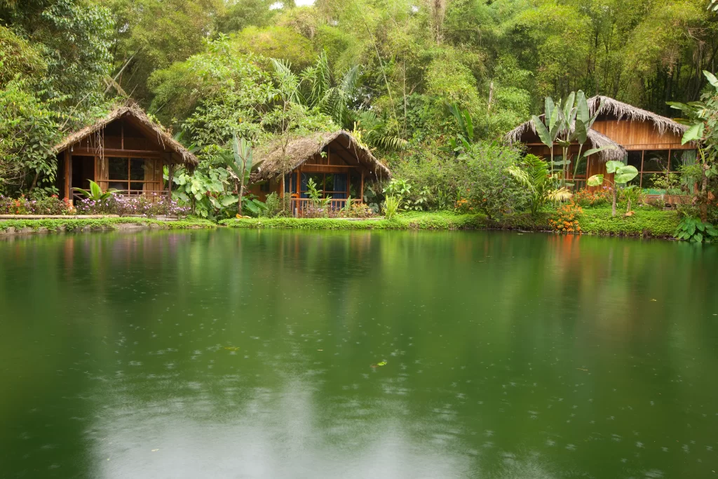 Cabanas na Amazônia